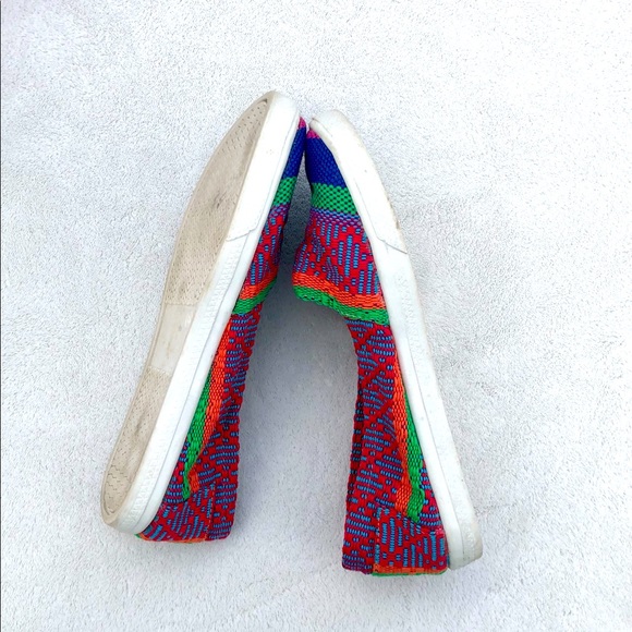 Kaanas Shoes Slip Ons Woven Sz.35 Big Girls 3 1/2 - Picture 6 of 10